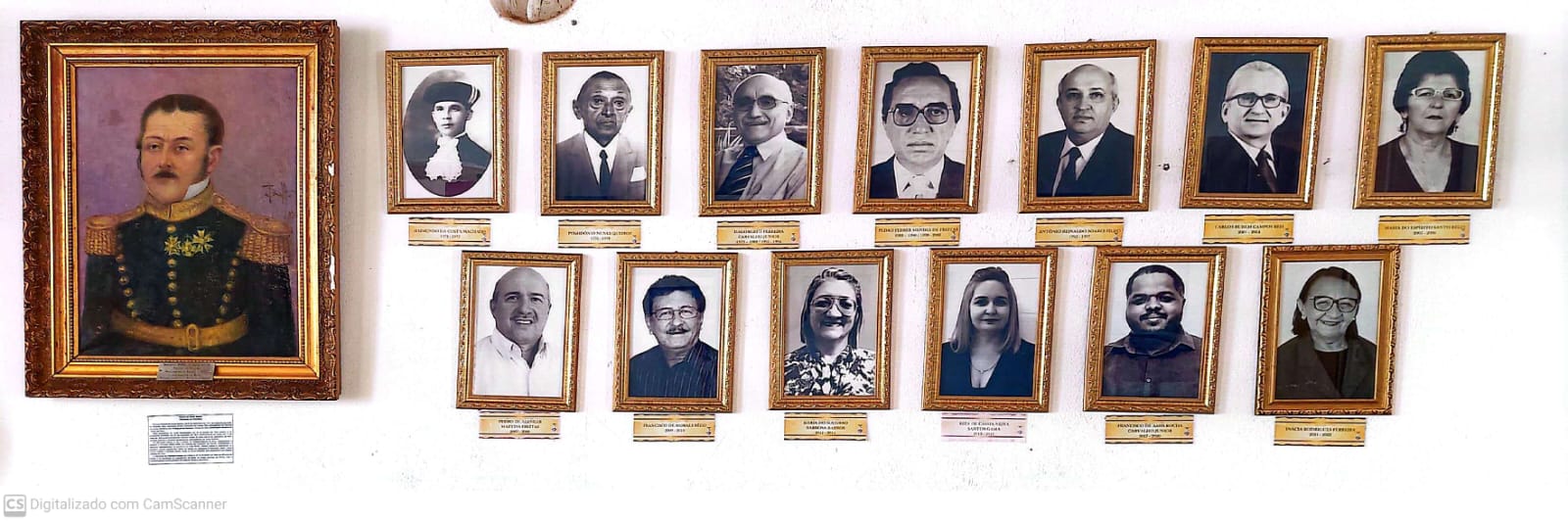Galeria histórica de presidentes do Instituto Histórico de Oeiras