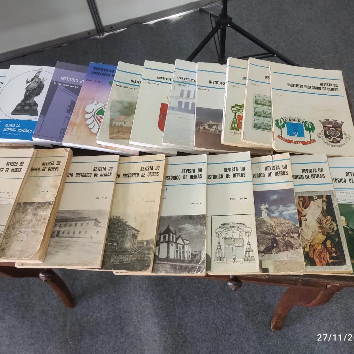 Edições históricas da Revista do Instituto Histórico de Oeiras